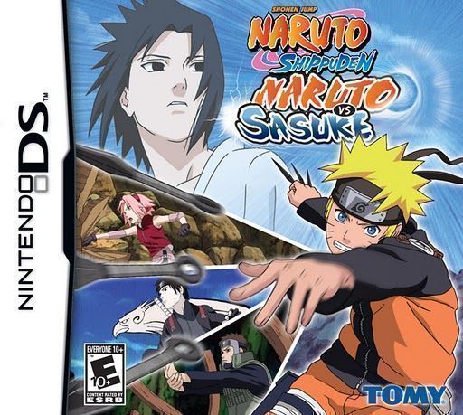 Naruto Shippuden - Naruto Vs Sasuke (Europe) Game Cover